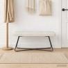 banc Uni Crème 110 x 40 x 45 cm Velours 641908641908