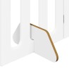 Clôture pliable pour animaux 2 pcs Blanc 100,5 x 38 x 70 cm 641929641929