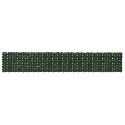 Écran de balcon avec feuilles Vert foncé 600 x 100 cm 641942641942