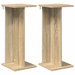 Support de Plante 2 pcs Chêne Sonoma 25 x 25,5 x 60,5 cm 641953641953