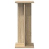 Support de Plante 2 pcs Chêne Sonoma 25 x 25,5 x 60,5 cm 641953641953