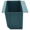 Caisses à fleurs pour palettes Euro 12 pcs Vert 641956641956