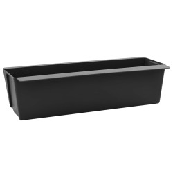 Caisses à fleurs pour palettes Euro 12 pcs Noir 641963641963