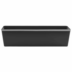 Caisses à fleurs pour palettes Euro 12 pcs Noir 641963641963