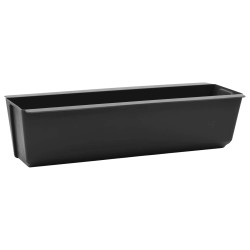 Caisses à fleurs pour palettes Euro 12 pcs Noir 641963641963