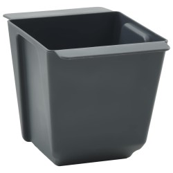 Caisses à fleurs pour palettes Euro 12 pcs Gris 641965641965