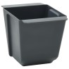 Caisses à fleurs pour palettes Euro 12 pcs Gris 641965641965