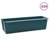 Caisses à fleurs pour palettes Euro 24 pcs Vert 641966641966