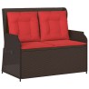 Banc de jardin Marron polyrotin 642013642013