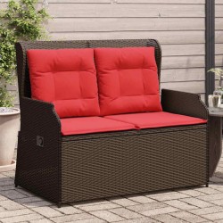 Banc de jardin Marron polyrotin 642013642013