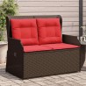 Banc de jardin Marron polyrotin 642013642013