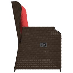 Banc de jardin Marron polyrotin 642013642013