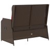 Banc de jardin Marron polyrotin 642013642013