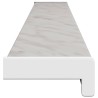 Appui de fenêtre Texture marbre 120 x 10 x 4,5 cm PVC 642016642016