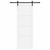 Porte coulissante Blanc 83 x 232 cm Bois de pin massif 642019642019