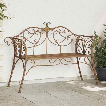 Banc de jardin 2-Nombre de places 130 x 47 x 90 cm Acier 642029642029