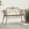 Banc de jardin 2-Nombre de places 130 x 47 x 90 cm Acier 642029642029