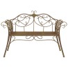 Banc de jardin 2-Nombre de places 130 x 47 x 90 cm Acier 642029642029