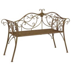 Banc de jardin 2-Nombre de places 130 x 47 x 90 cm Acier 642029642029