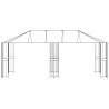 Cadre de Gazebo 6 x 3 m Noir Acier 642065642065