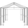 Cadre de Gazebo 6 x 3 m Noir Acier 642065642065