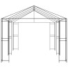 Cadre de Gazebo 6 x 3 m Noir Acier 642067642067