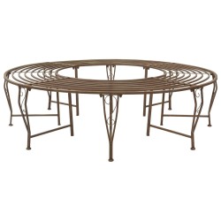 Banc d'Arbre 8-Nombre de places Ø 160 x 44 cm Acier 642069642069