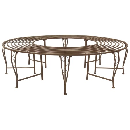 Banc d'Arbre 8-Nombre de places Ø 160 x 44 cm Acier 642069642069