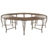 Banc d'Arbre 8-Nombre de places Ø 160 x 44 cm Acier 642069642069