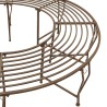 Banc d'Arbre 8-Nombre de places Ø 160 x 44 cm Acier 642069642069