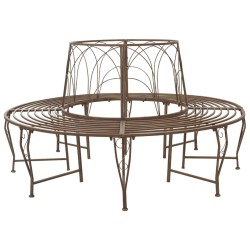Banc d'Arbre 8-Nombre de places Ø 160 x 89 cm Acier 642076642076