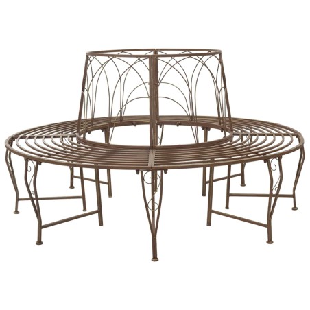 Banc d'Arbre 8-Nombre de places Ø 160 x 89 cm Acier 642076642076