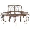 Banc d'Arbre 8-Nombre de places Ø 160 x 89 cm Acier 642076642076