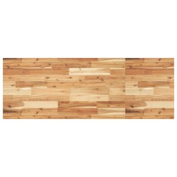 Dessus de table rectangulaire 140x50x2 cm bois massif d'acacia 642078642078