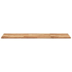 Dessus de table rectangulaire 140x50x2 cm bois massif d'acacia 642078642078
