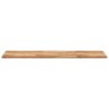 Dessus de table rectangulaire 140x50x2 cm bois massif d'acacia 642078642078