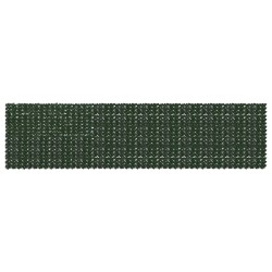 Écran de balcon avec feuilles Vert foncé 600 x 150 cm 642079642079