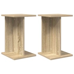 Support de Plante 2 pcs Chêne Sonoma 25 x 25,5 x 40,5 cm 642086642086
