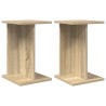 Support de Plante 2 pcs Chêne Sonoma 25 x 25,5 x 40,5 cm 642086642086