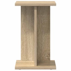 Support de Plante 2 pcs Chêne Sonoma 25 x 25,5 x 40,5 cm 642086642086