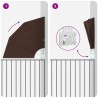 Écran de confidentialité pour balcon 140 x 140 cm Polyester 642093642093