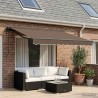 Auvent rétractable électrique Taupe 3,5 x 2 m 642099642099