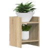 Support de Plante 2 pc Chêne Sonoma 30 x 30 x 40 cm 642104642104