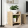 Support de Plante 2 pc Chêne Sonoma 30 x 30 x 40 cm 642104642104