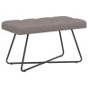 Banc avec capitonnage bouton Taupe 80 x 40 x 46 cm Tissu 642118642118