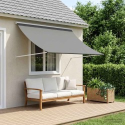 Auvent Gris clair 250 x 150 cm 642144642144