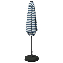 Parasol de jardin avec lumières LED et base 270 x 270 cm 642150642150