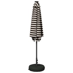 Parasol de jardin avec lumières LED et base 270 x 270 cm 642151642151