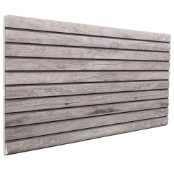Panneaux muraux 5 pcs Gris 100 x 50 cm Mousse EPS 642154642154