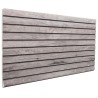 Panneaux muraux 5 pcs Gris 100 x 50 cm Mousse EPS 642154642154